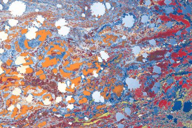 Kumaş, tasarım arkaplan dokusu için soyut yaratıcı mermer desen