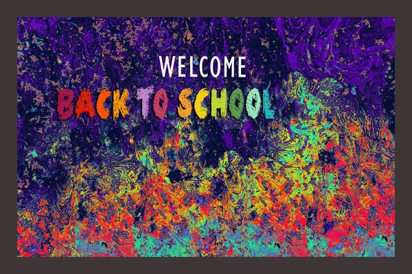 Back to school design template for invitation, promotion poster, banner