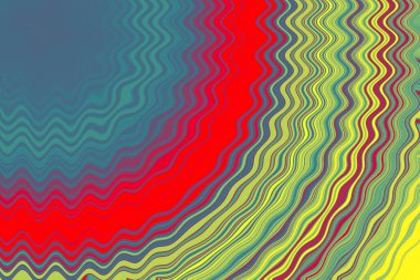 Dairesel çizgileri olan renkli soyut arkaplan