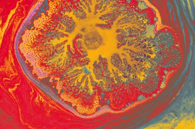 Kumaş, tasarım arkaplan dokusu için soyut yaratıcı mermer desen