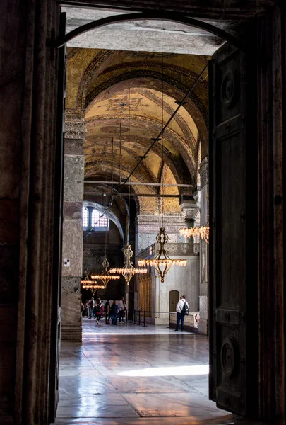 Beau Lustre Mosquée Istanbul Turquie Dans Vue — Photo