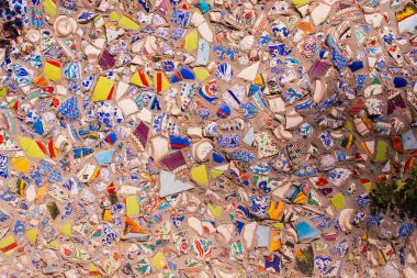 Arka plan olarak eski Osmanlı el yapımı döşeme parçaları.