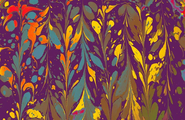 Patrón Floral Jaspeado Abstracto Para Tela Diseño Azulejos Textura Fondo — Foto de Stock