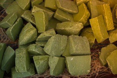 Saç ve vücut için çevre dostu sabun kalıpları