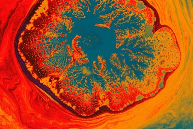 Kumaş, tasarım arkaplan dokusu için soyut yaratıcı mermer desen