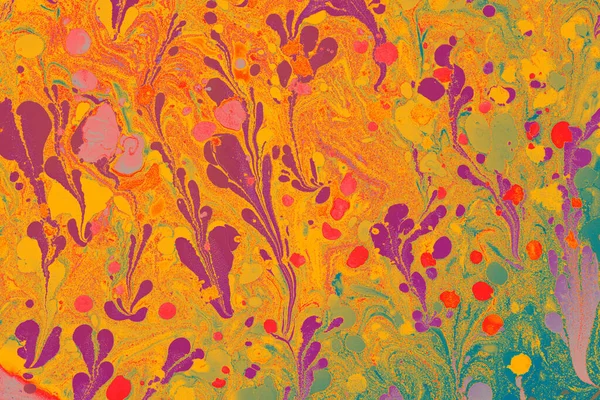 Patrón Floral Jaspeado Abstracto Para Tela Diseño Azulejos Textura Fondo — Foto de Stock
