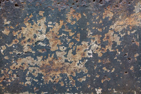 Starý Rezavý Zrezivělý Kov Jako Abstraktní Pozadí Textury — Stock fotografie
