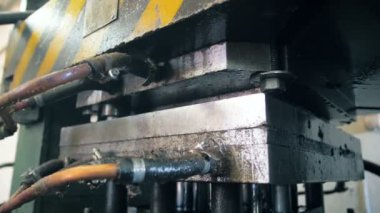 Kadar yakın bir endüstriyel bir mekanizma görünümünü ayrıntılı