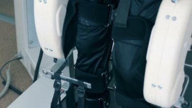 Tıbbi cihaz, bir hastayla yakın çekim.