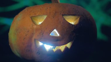 Büyük Balkabağı için Halloween, yakın çekim.