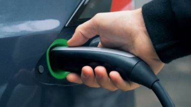 Elektrikli araba şarj, yakın süreci.