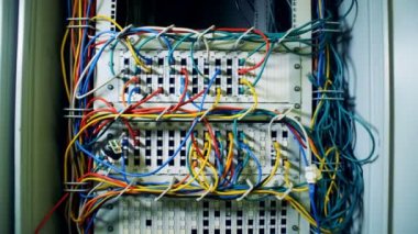 Veri Merkezi, bilgisayar sistemindeki yakın çekim.