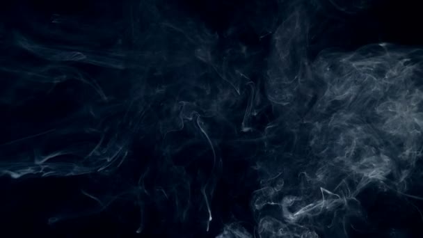 Mist, rook, witte abstracte wolk. — Stockvideo