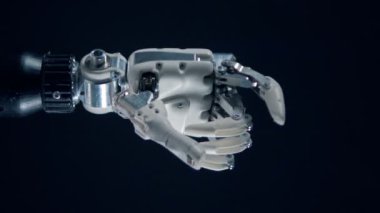 Robot protez parmakları, sibernetik üretim virajlı.