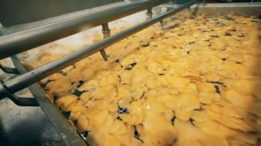 Kızarmış cips mekanik işleme