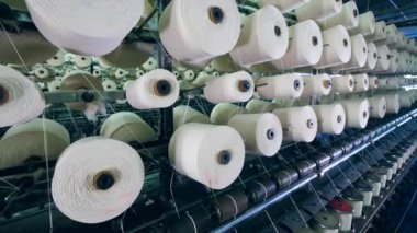 Endüstri/sanayii donatımı biriktiricileri clews yapmak için iş parçacığı ile döner.