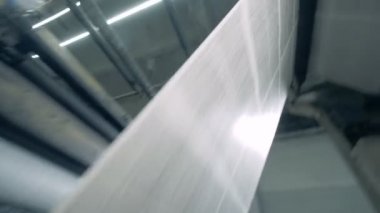 Rolling konveyör hareketli gazete, baskı Ofis Ekipmanları.