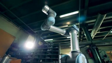 Robotik bir mekanizmanın hareket süreci