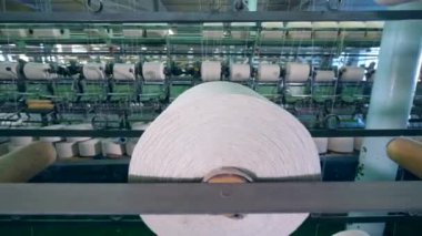 Dikiş makaraları ile terzilik fabrika birimi