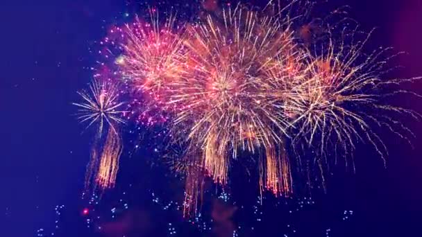 Kembang Api Stok Video Kembang Api Rekaman Bebas Royalti Depositphotos