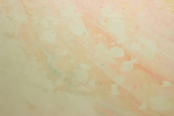 Lavabo sucio con rastros de gouache colorido . — Foto de Stock