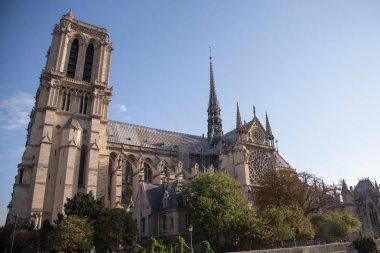 Notre Dame de Paris Katedrali. Paris. Fransa.