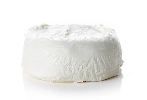 Queso Cabra Aislado Sobre Fondo Blanco — Foto de Stock