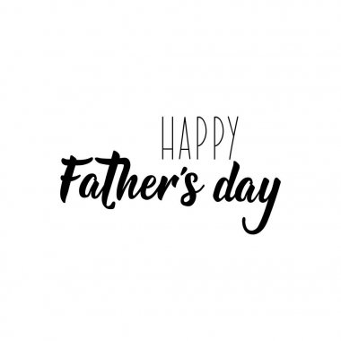 Babalar günün kutlu olsun. Babalar günün kutlu olsun afiş ve hediye kartı. Yazı. Mürekkep illüstrasyon. Modern fırça kaligrafisi Beyaz arka plan üzerinde izole