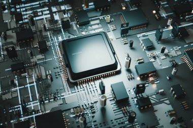 Bir Anakart Üzerinde Güçlü İşlemci, 3B Hazırlama