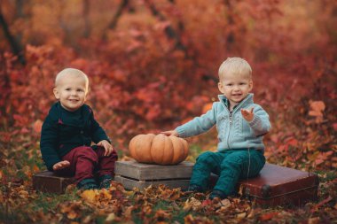 İki erkek çanta taşıyan tren bekleyen bir tren istasyonu. Seyahat kavramı