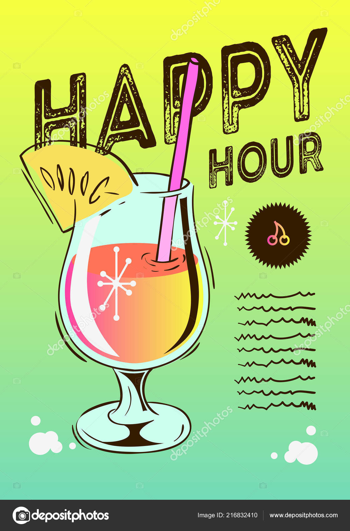 Actualizar 82+ imagem happy hour poster br.thptnganamst.edu.vn