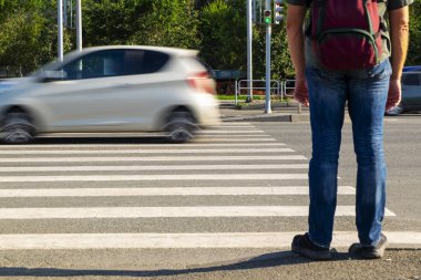 Motorcu açıkça yol kurallarını ihlal.