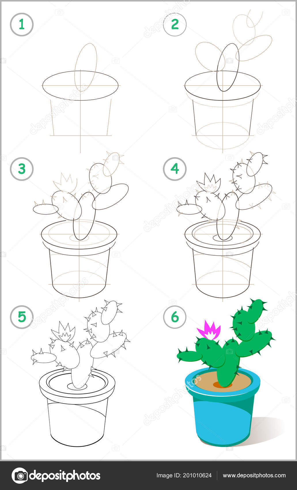 Featured image of post Flower Pot Drawing With Colour For Kids : You know those amazing flower drawings that almost look real?