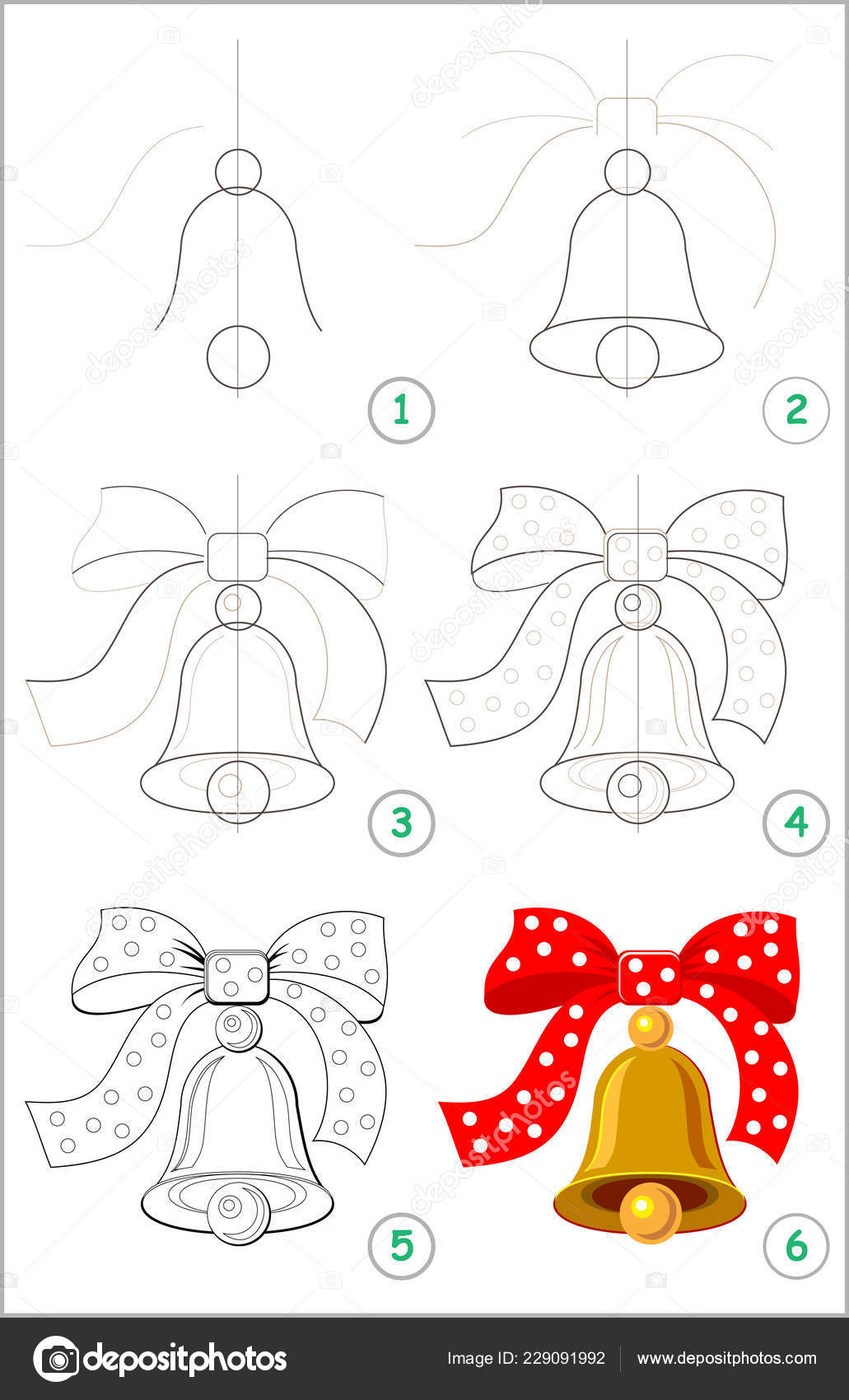how-to-draw-a-cute-bow-step-by-step-page-shows-how-learn-step-step