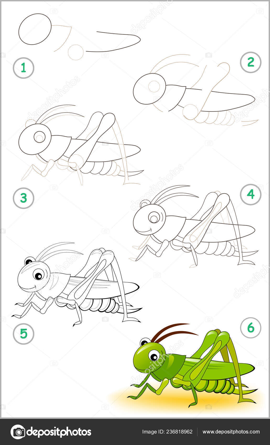 Vetor de ilustração de página para colorir de desenho de cobra cobra fofa  para livro de colorir para crianças