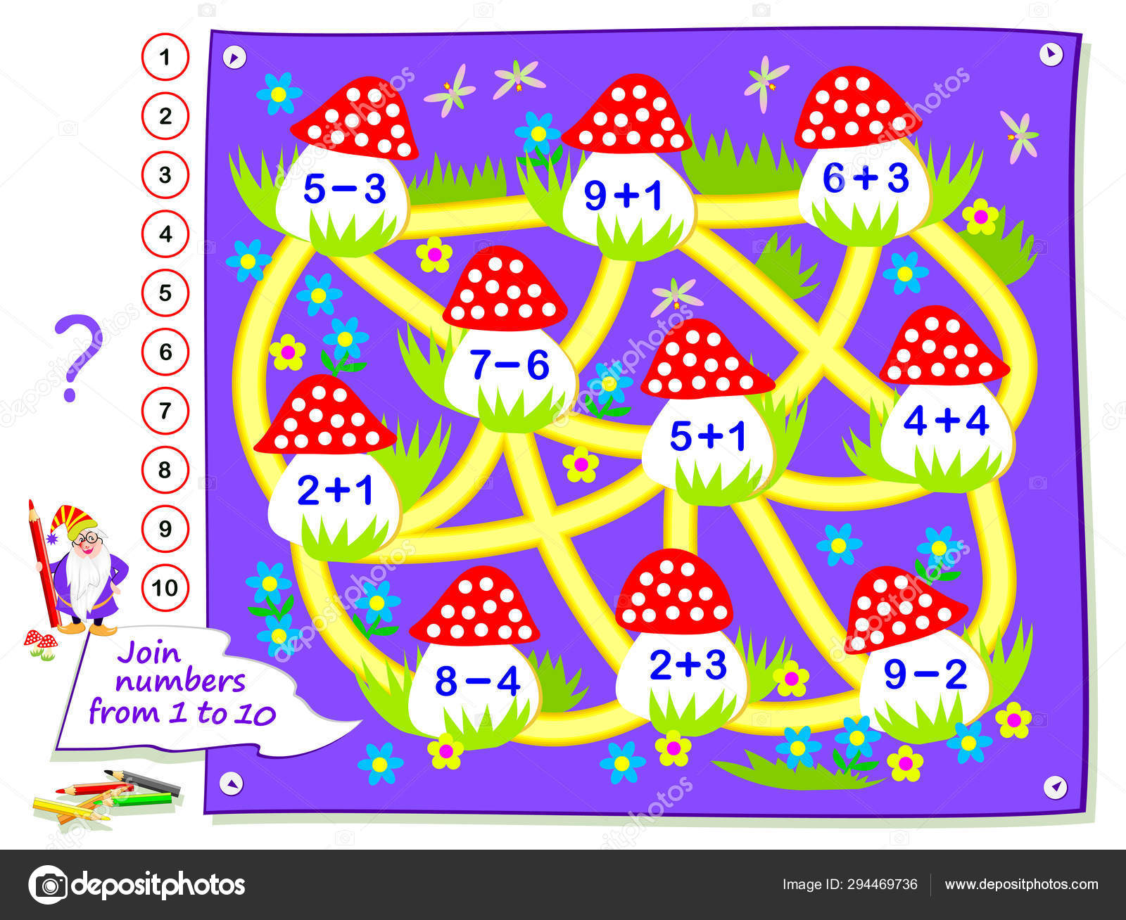 Jogo: Quebra-cabeça Matemática –