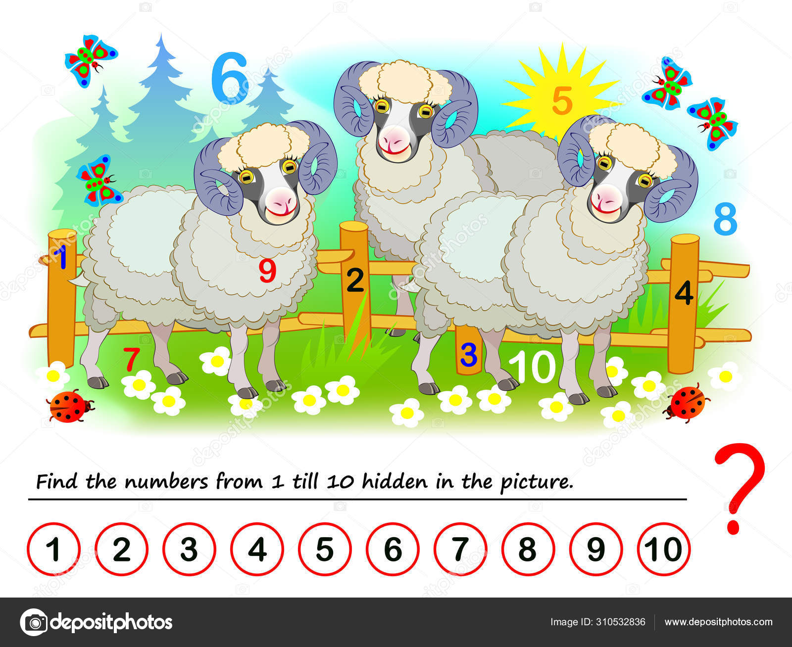 Lógico Juego Puzzle Para Niños Ejercicio Matemáticas Para Niños