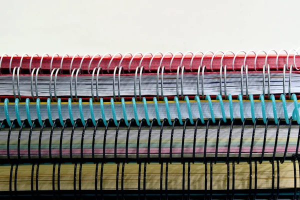 notebooks with wire spiral