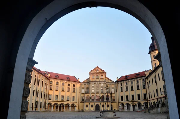 Monumentale Festung Neswisch Weißrussland — Stockfoto