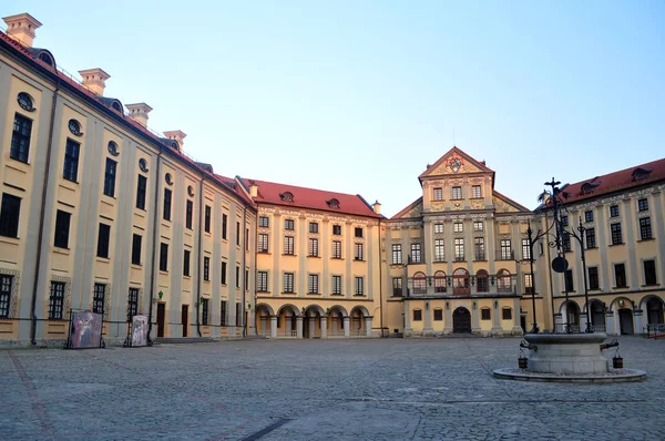 Monumentale Festung Neswisch Weißrussland — Stockfoto