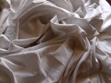 buruşuk beyaz çarşaf, arka plan