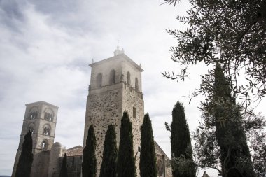 Anıtsal şehir, Trujillo, Caceres, İspanya