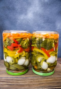 kavanoz sebze muhafaza