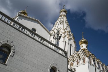 Tüm Azizler Yeni Katedrali, Minsk, Beyaz Rusya, Ağustos, 17, 2019