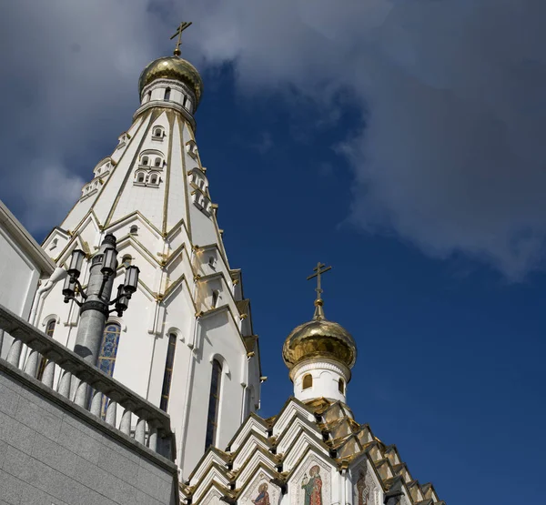 所有圣徒新大教堂 明斯克 白俄罗斯 2019年8月17日 — 图库照片