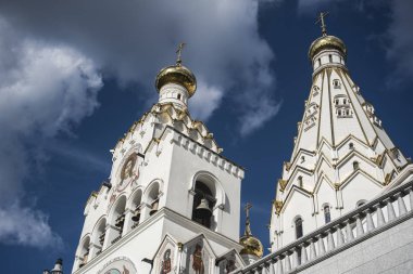Tüm Azizler Yeni Katedrali, Minsk, Beyaz Rusya, Ağustos, 17, 2019