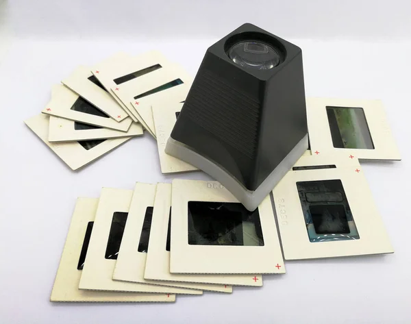 eski slaytlar ve lens vizör