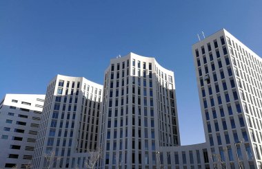 hastane kompleksindeki binalar