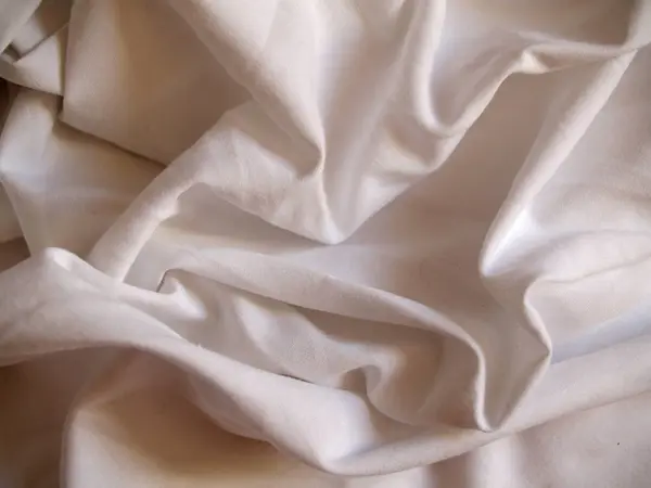 Abstract Crumpled White Sheet — Stock Photo, Image