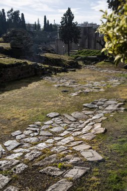 Merida Roma taş yol, İspanya